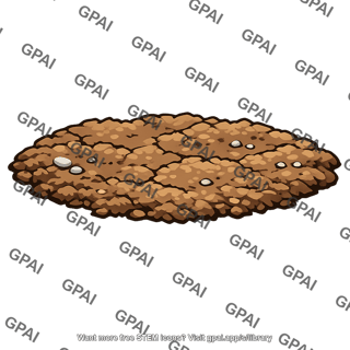 Newly exposed ground