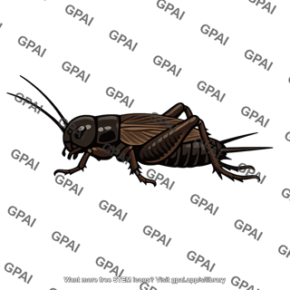 Field cricket male