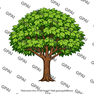 Broad leaved deciduous tree