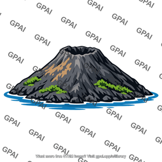 Volcanic island
