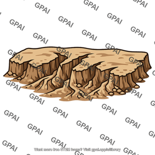 Soil eroded