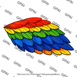 Plumage bright