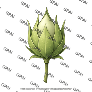 Cotton bud candle