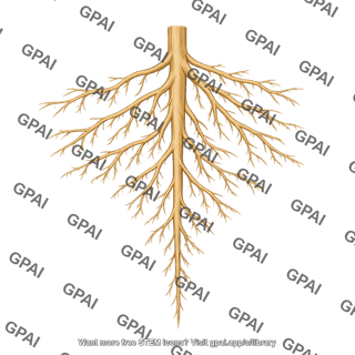 Plant root system