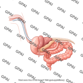 Dog internal organs