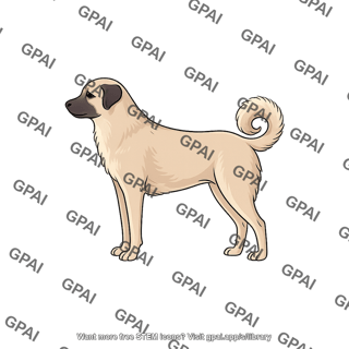 Dog kangal shepherd dog