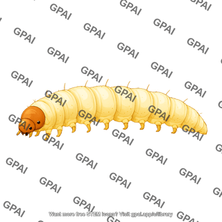 Corn rootworm larva