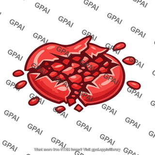 Red blood cell lysed