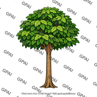 Tropical broadleaf tree