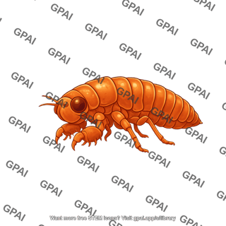 Periodical cicada magicicada septendecim nymph stage 2