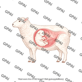 Sheep pregnant