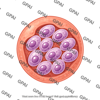 P vivax 3 schizont 1