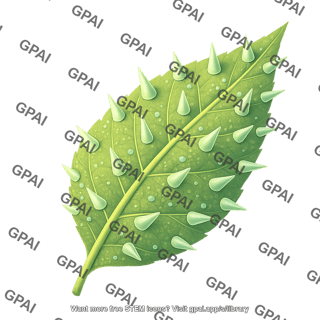 Leaf silica spines