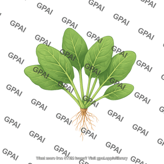 Spinach spinacia oleracea