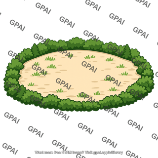 Clear cut habitat patch