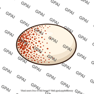 Cactus wren egg