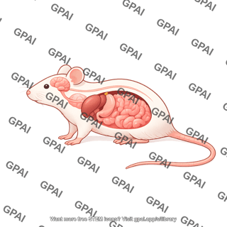Mouse lateral with organs