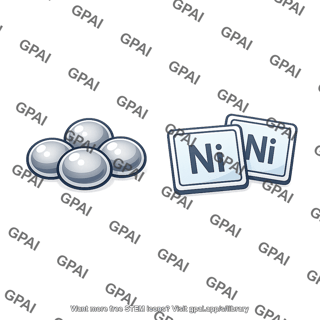 Nickel pellets or symbols