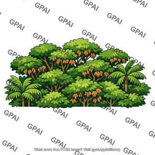 Tropical forest warmed