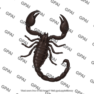 Vietnam forest scorpion heterometrus laoticus