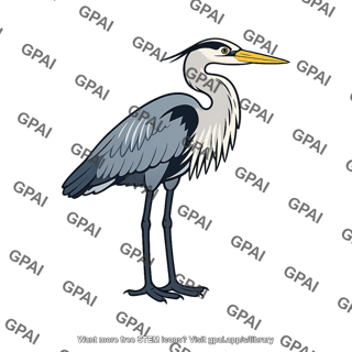 Great blue heron