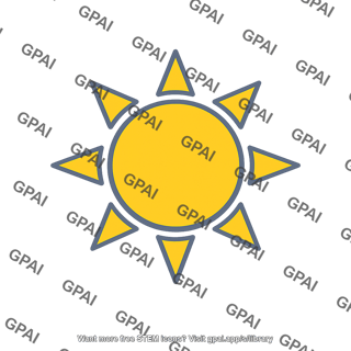Sun icon