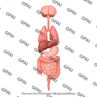 Ferret organs supine