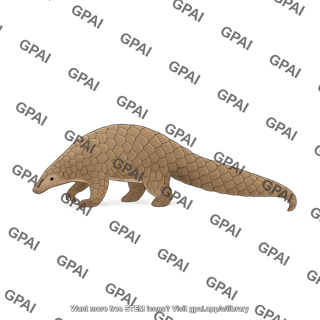 Pangolin manis javanica
