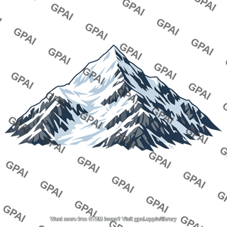 Snow capped mountain