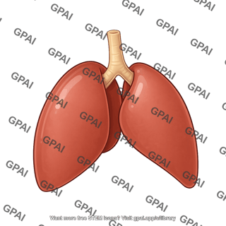 Mouse lungs lateral