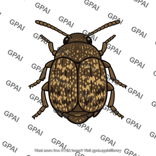 Bruchid beetle adult