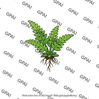 Fern plantlet