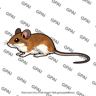 White footed mouse