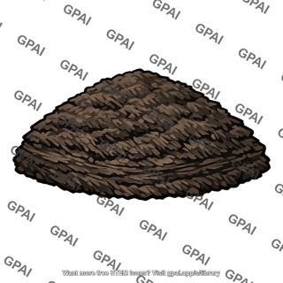 Organic carbon deposit