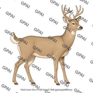 White tailed deer odocoileus virginianus