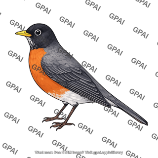 American robin