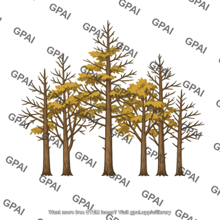 Forest acid damaged