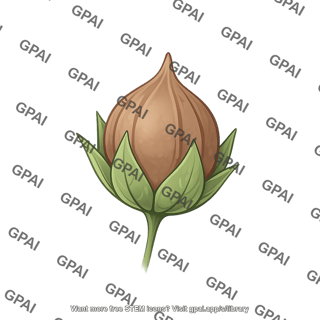 Flax plant boll