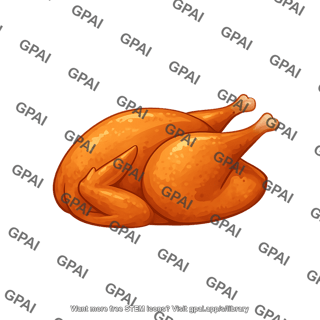 Cooked turkey