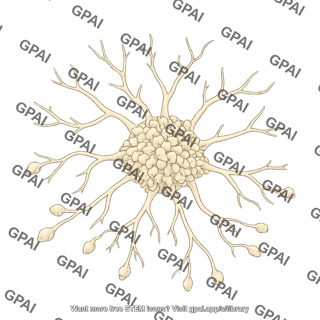 Dictyostelium discoideum aggregrate