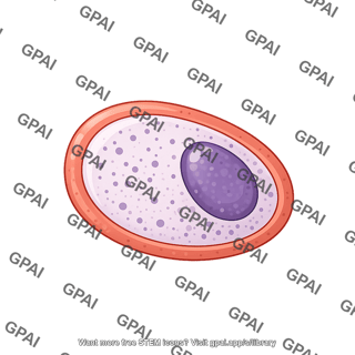 P ovale 5 female gametocyte