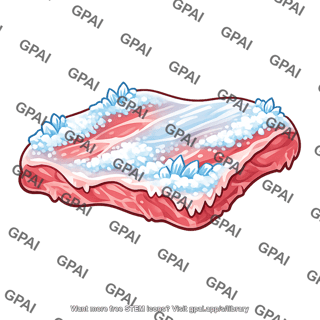 Body tissue frozen