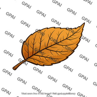 Leaf dropped