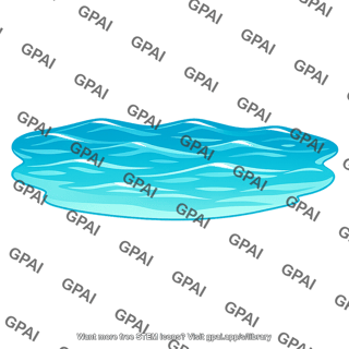 Warm tropical inshore water