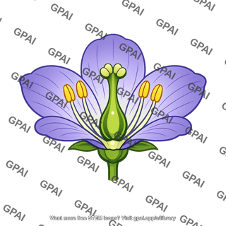 Hermaphroditic flower diagram