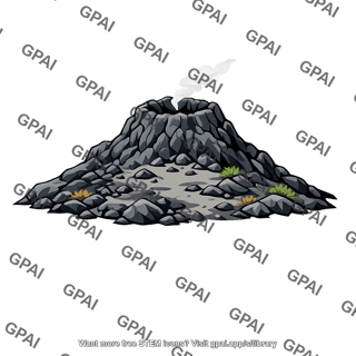 Volcanic mountaintop