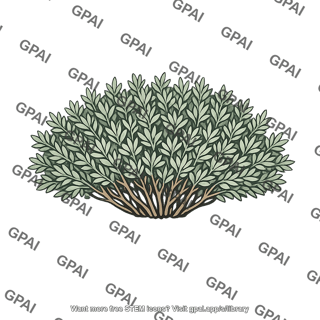 Sage shrub