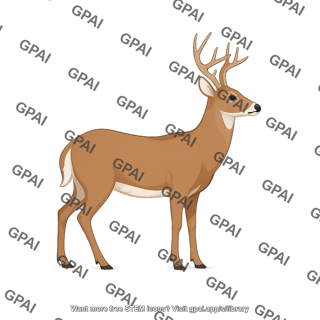 White tailed deer odocoileus virginianus