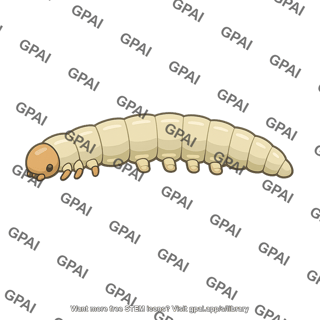 Insect larva