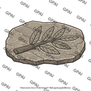 Plant fossil